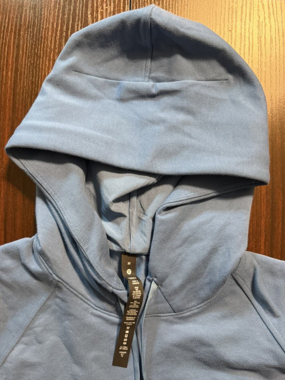 Lululemon City Sweat Pullover Hoodie Light Blue Medium